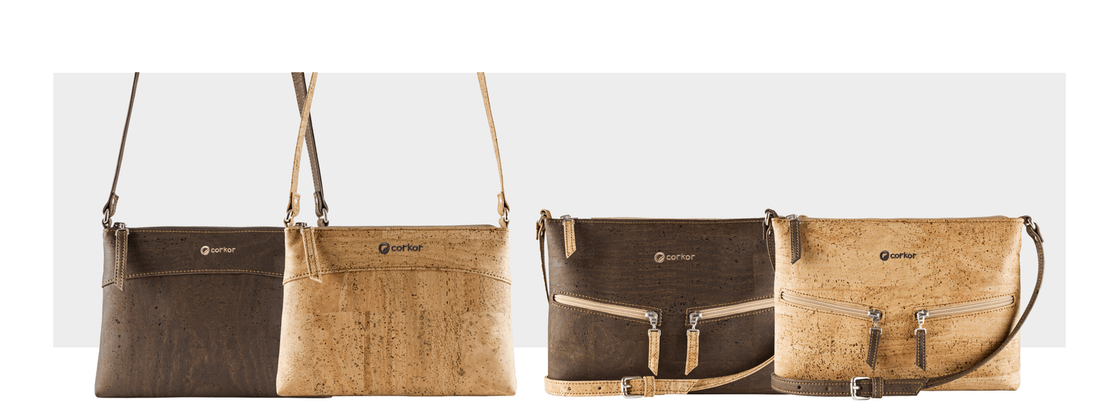 Vegan Crossbody Bags  New Cork Leather Cross Body Bags for Summer Fun -  Corkor