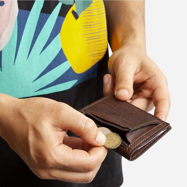 Grainwallet Coins. Minimalist Wallet. Card Holder Coin Pouch 