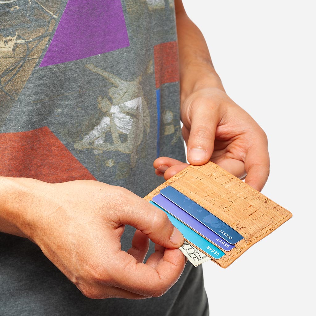 Card Wallet - Rustic Brown