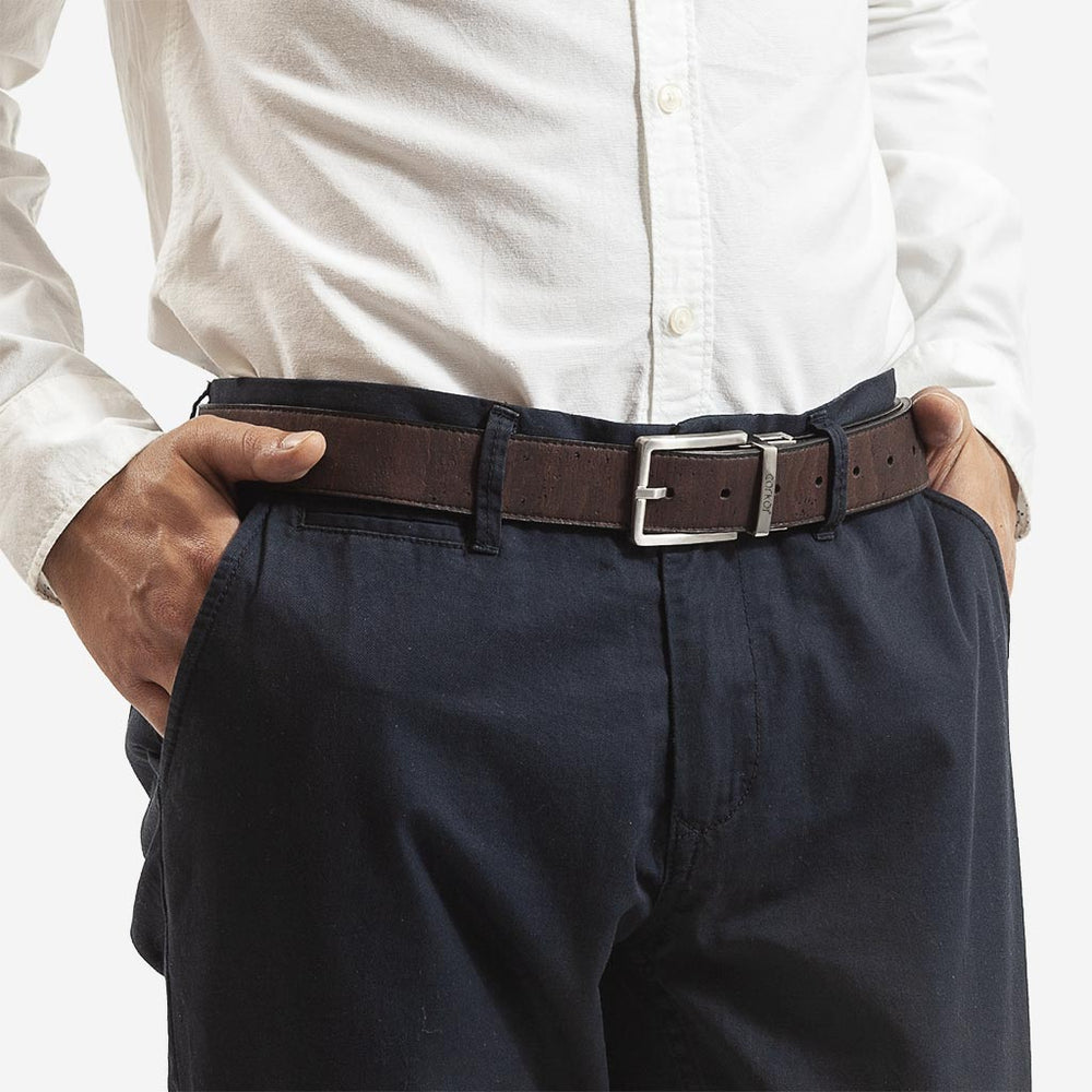 Corkor Cork Belt for Men | Vegan Belt No-Leather 35MM