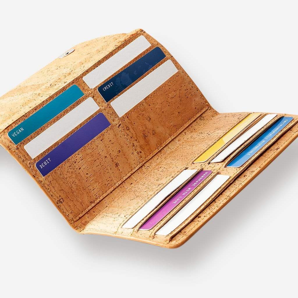 Corkor Women's Slim Cork Wallet