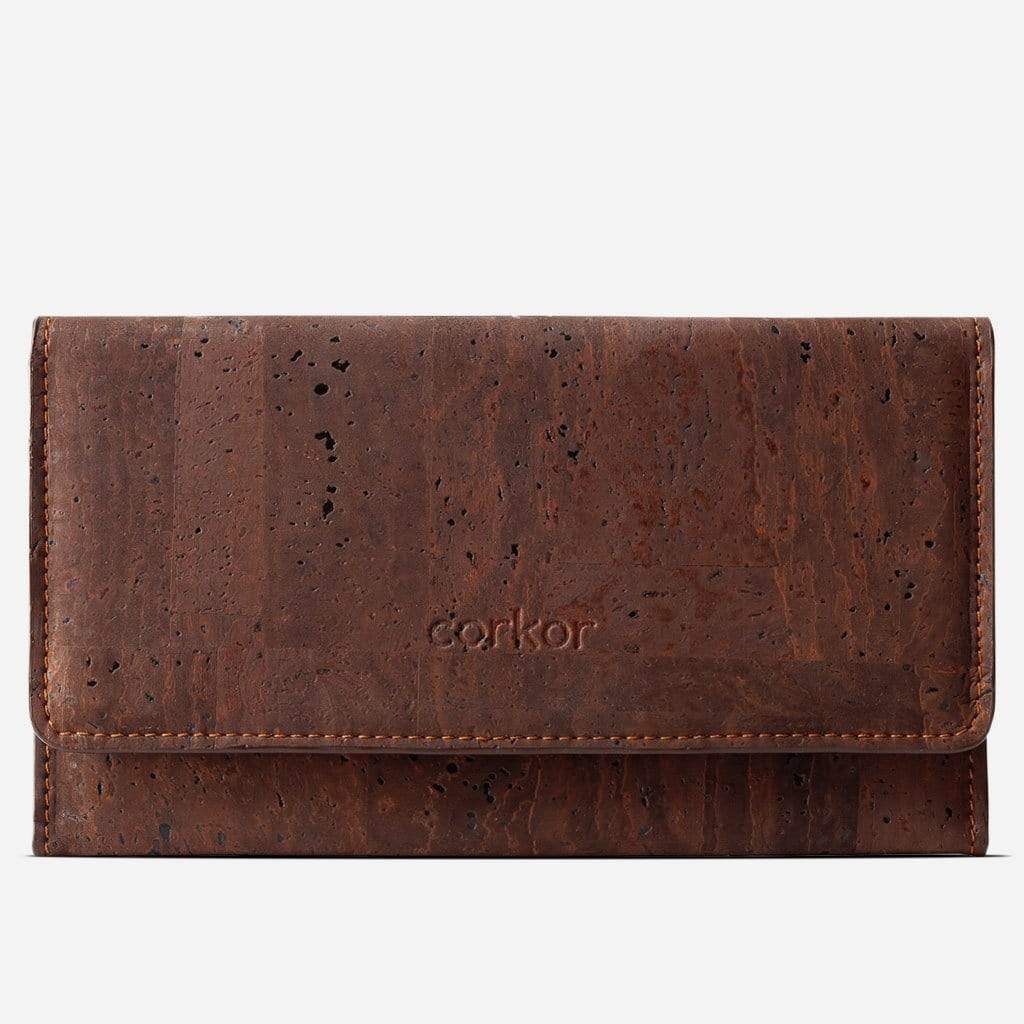 Corkor Women's Slim Bifold Cork Wallet