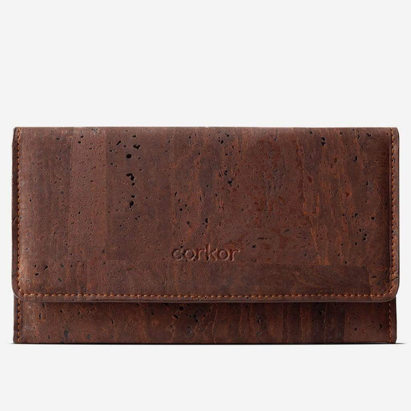 Corkor Women's Slim Bifold Cork Wallet