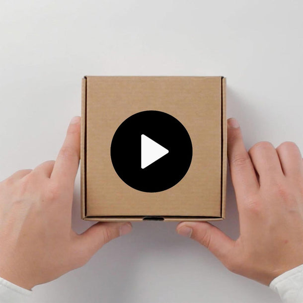 Unboxing of the Vegan Minimalist Cork Card Sleeve Wallet. #color_brown